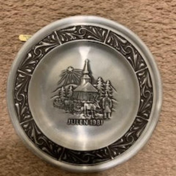 Norway Pewter plates , by Astri Holthe - Picture 4 of 10